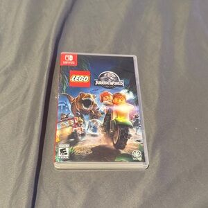 LEGO Jurassic World Nintendo Switch Game - Red and Blue Adventure